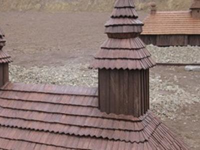 Miniatúry drevených chrámov v obci Ľutina 25